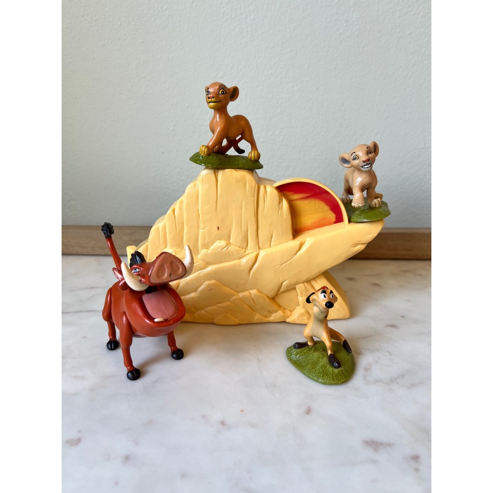 Vintage Disney Mattel Lion King Once Upon A Time Playset with Figures